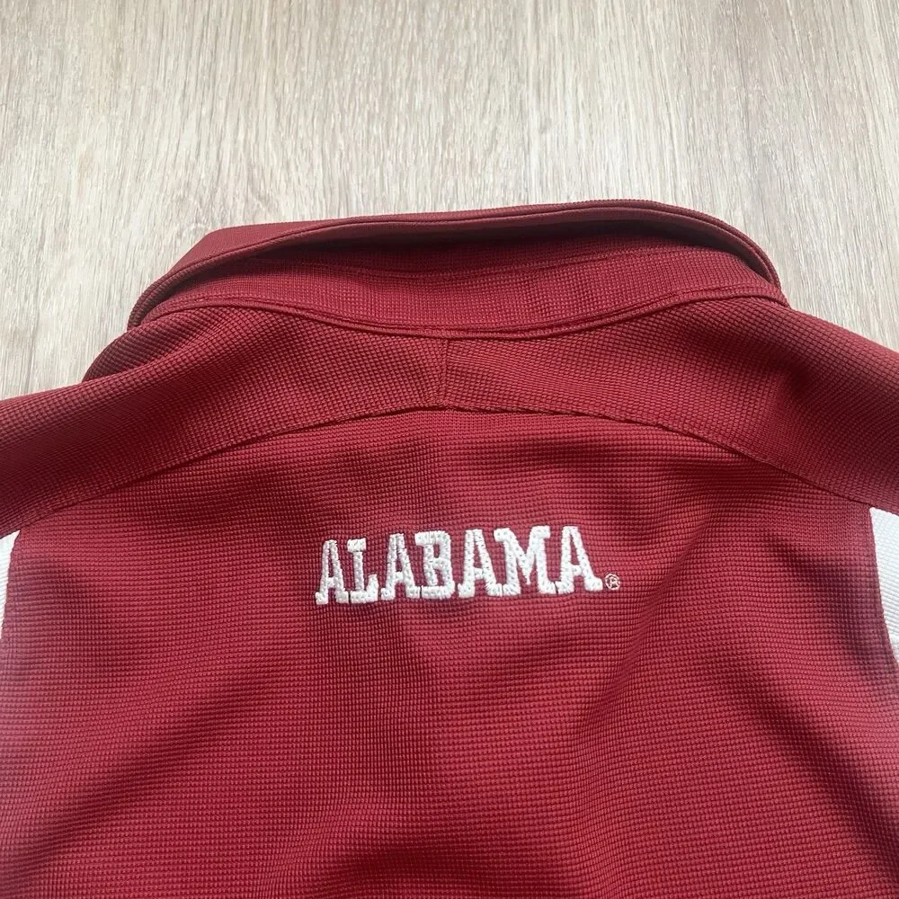 Vintage Y2K Nike Team University of Alabama Crimson Tide Golf Polo Size M Red